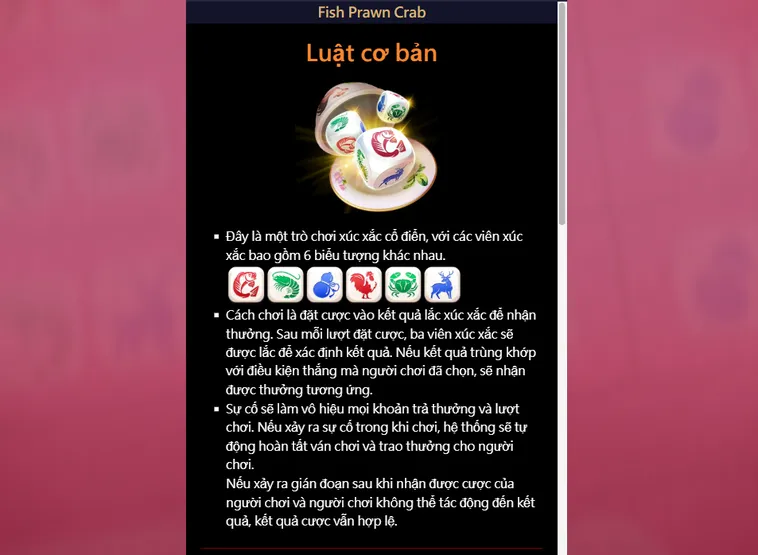 Tôm Cua Cá Live Tại VaoBet Trải Nghiệm Đỉnh Cao Với Tỷ Lệ Thưởng Lớn
