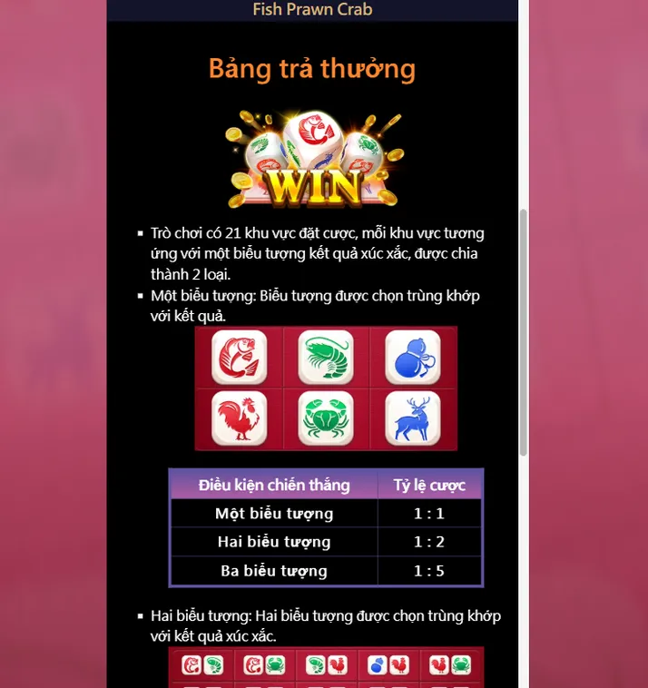 Fish Prawn Crab Live Tại VaoBet Sân Chơi Quay Số Đẳng Cấp Với Tỷ Lệ Thưởng Khủng