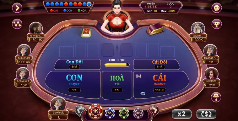 Table Game Baccarat Kim Tài Tại VaoBet Chinh Phục Giải Thưởng Lớn