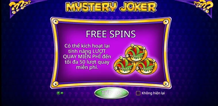 Game Nhanh Mystery Joker Tại VaoBet Mang Về Vận May Tài Lộc
