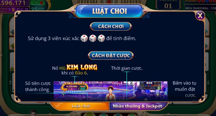Khám Phá Sức Mạnh Huyền Bí Của Table Game Sicbo Ngũ Long Tại VaoBet