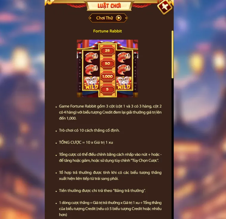 Nổ Hũ Fortune Rabbit Tại VaoBet Sân Chơi Quay Số Đẳng Cấp Nhất Hiện Nay