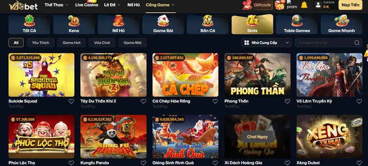 Slot Game VaoBet Hành Trình Chinh Phục Jackpot Đầy Cảm Hứng