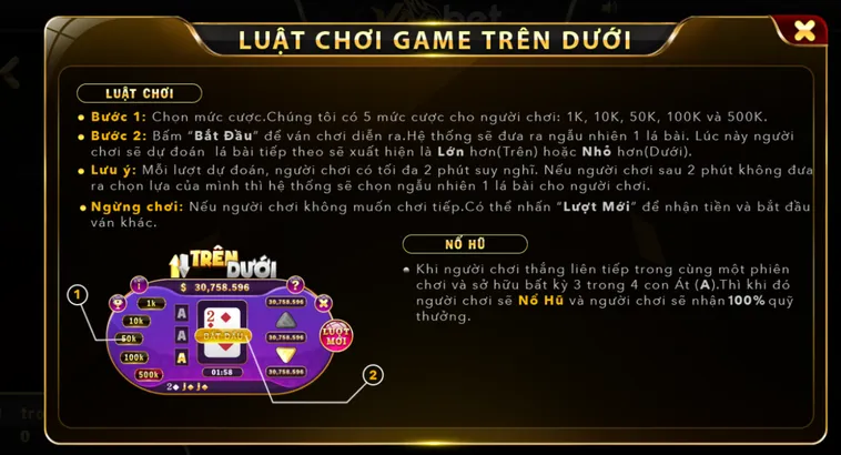 Trải Nghiệm Đỉnh Cao Game Nhanh Trên Dưới Tại VaoBet Cho Mọi Cược Thủ Chuyên Nghiệp