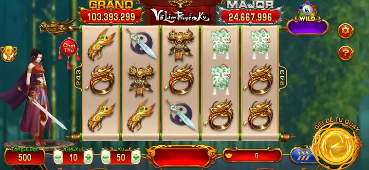 Chinh Phục Đỉnh Cao Võ Lâm Với Slot Game Võ Lâm Truyền Kỳ Tại VaoBet