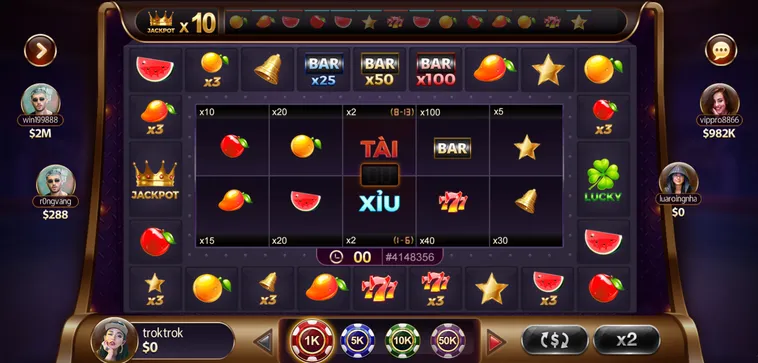 Trải Nghiệm Đỉnh Cao Slot Game Xèng Tài Xỉu Tại VaoBet Cho Mọi Cược Thủ