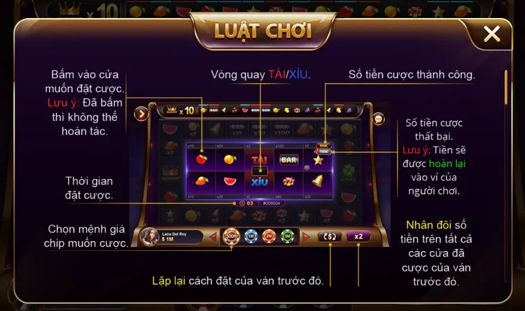 Trải Nghiệm Đỉnh Cao Slot Game Xèng Tài Xỉu Tại VaoBet Cho Mọi Cược Thủ